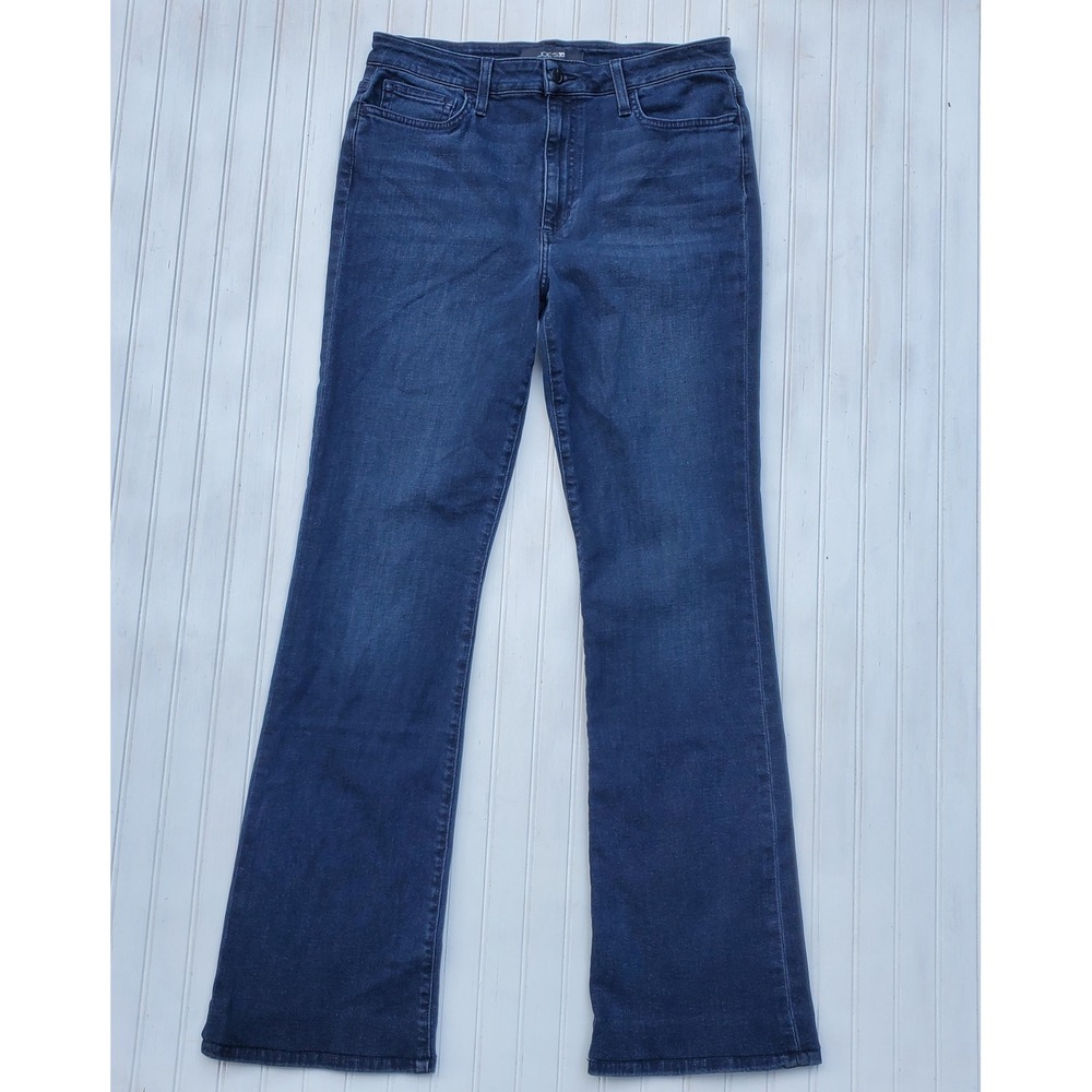 Joe's Jeans Womens 31 High Rise Curvy Bootcut Dark Wash Denim Blue Western